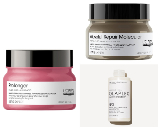 Products you need if you want to repair and restore your hair cover photo collage