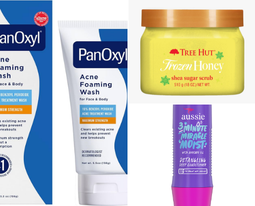 skincare/makeup cover photo collage