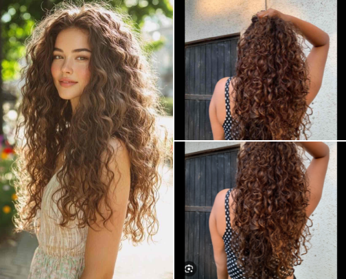 Essential Curl Girl Hair Routine Products 💆‍♀️💁‍♀️ cover photo collage