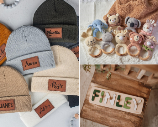 Stocking stuffers for babies under $10 cover photo collage