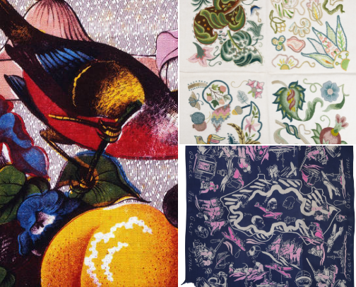 Places to visit and shop in London for textile creatives cover photo collage