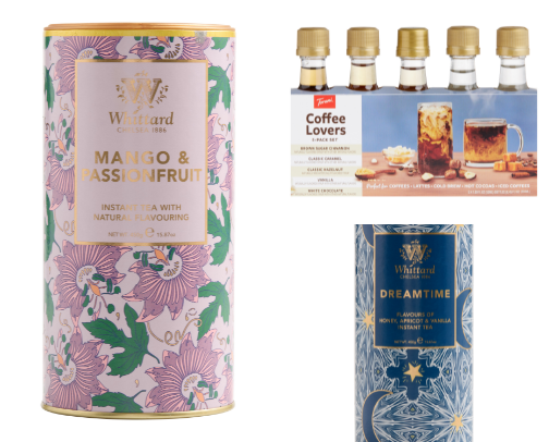 Coffee and Tea cover photo collage