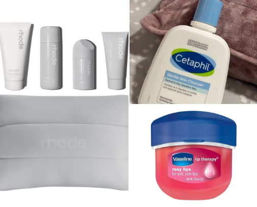 Skin care cover photo collage
