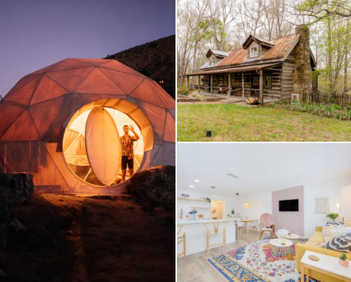 Air BNB cover photo collage