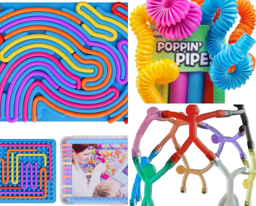 Sensory Friendly Toys For Kids cover photo collage