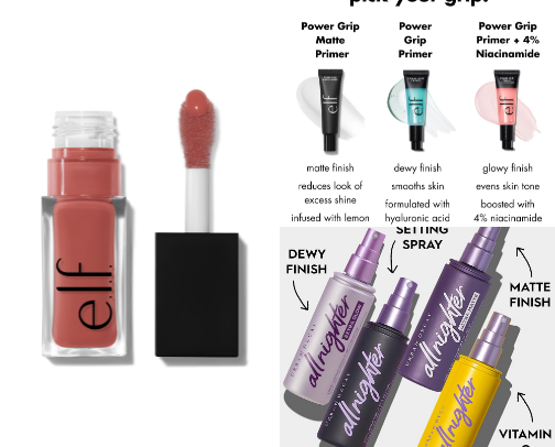 My favorite beauty recs cover photo collage