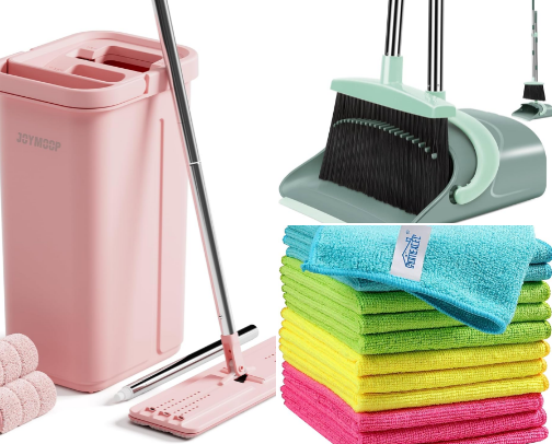 Cleaning Fun cover photo collage