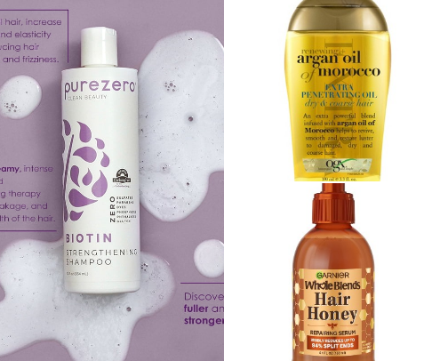 the key to long, healthy hair cover photo collage