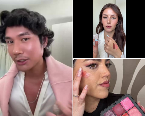 What's Actually in My Makeup Bag This Spring: Blush, Gloss & That Glazed Glow cover photo collage