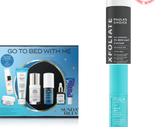 Skin care cover photo collage