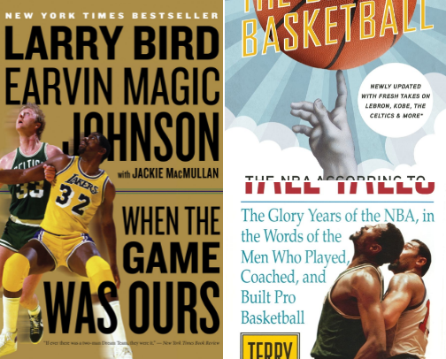 Books About Great Basketball (NBA) Players cover photo collage