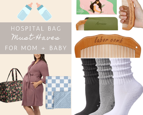 What I'm Packing in My Hospital Bag 🤰 cover photo collage