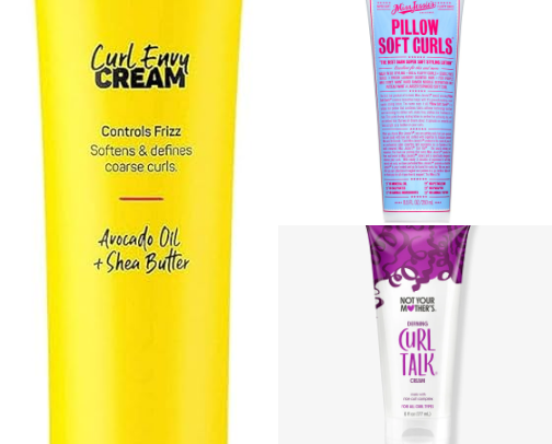 Taming your curly hair (my all time favorite products) cover photo collage