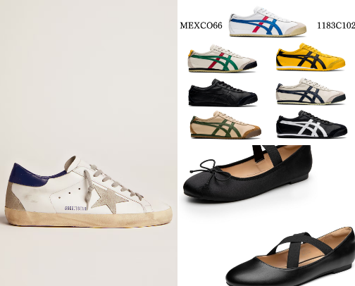 Shoe finds cover photo collage