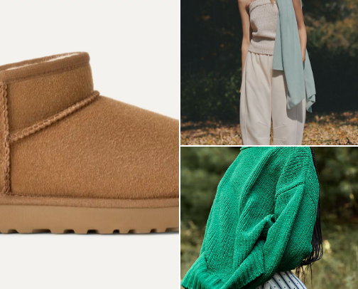 My favorite winter clothing items that I am obsessed with! ☃️❄️🧣 cover photo collage