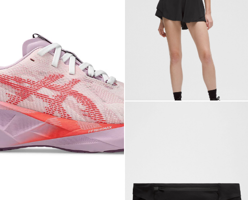 Running essentials cover photo collage