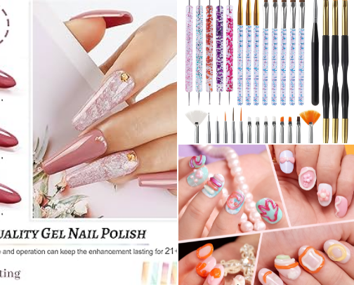 Nails 💅 cover photo collage