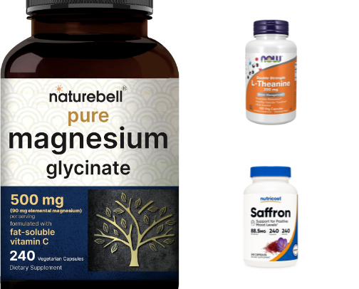 Supplements for the perimenopause life cover photo collage