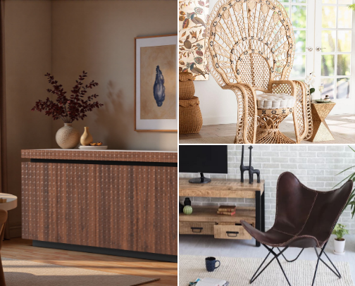 Eclectic Boho & Global Traveler Living: A Vibrant, Collected Home cover photo collage