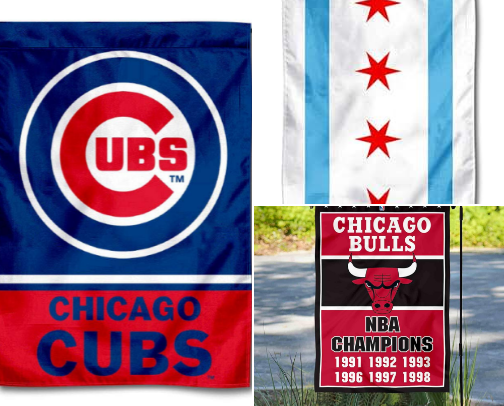 Chicago Garden Flags to Show Off Your City Pride cover photo collage