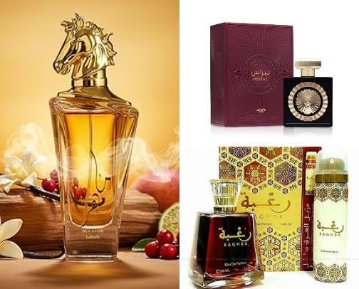 Christmas List: Lattafa Perfumes cover photo collage