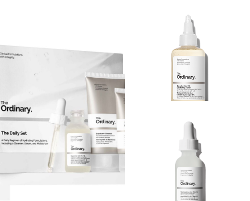 My skincare routine cover photo collage