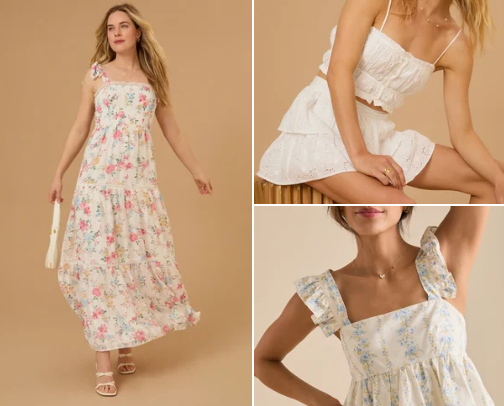 European summer fits cover photo collage