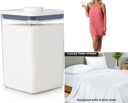 Head spa items cover photo collage