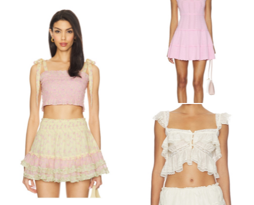 Ultra-Coquette & Dreamy (Fits LoveShackFancy Best) cover photo collage