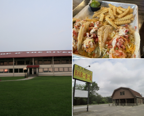 My favorite laid back places to eat in North Alabama. cover photo collage