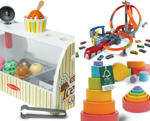 Toys my kids actually play with and are obsessed with cover photo collage
