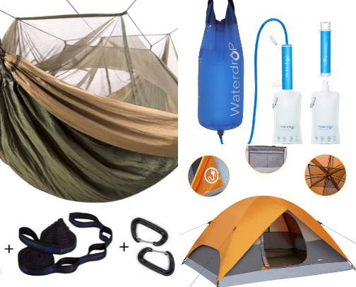 Camping Essentials: Gear Up for an Adventure cover photo collage