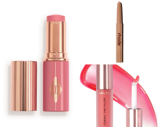 what's in my on-the-go makeup bag? cover photo collage