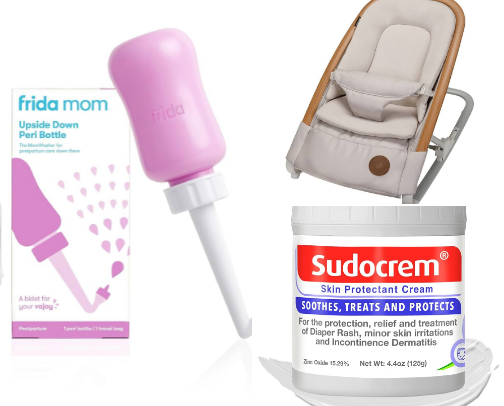 Everyday Mom Items I Love - Newborn Essentials cover photo collage