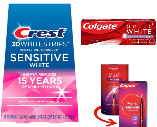 Clean teeth must haves🤍 cover photo collage
