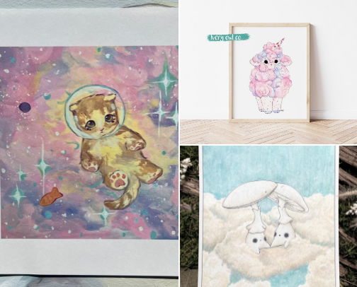 The cutest art pieces on Etsy right now cover photo collage