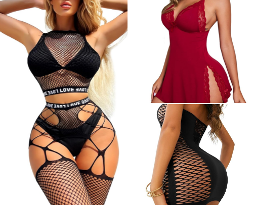 My favourite lingerie especially in Summer cover photo collage