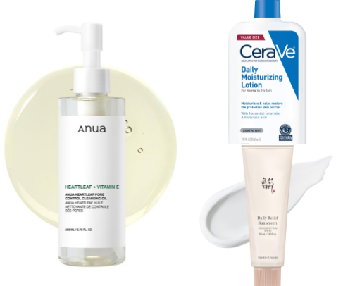 Skin- Care and Health cover photo collage