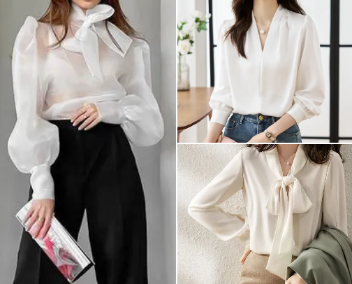 Korean Style Tops cover photo collage