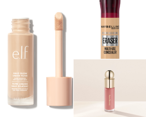 My everyday makeup bag 💄 cover photo collage