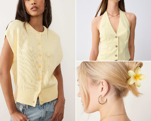 Butter yellow everything💛 cover photo collage