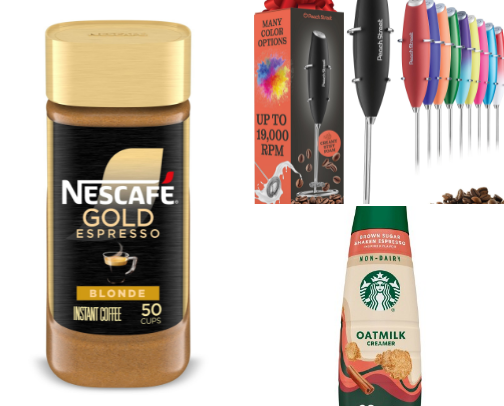 Today's good mood is sponsored by coffee ☕️ cover photo collage
