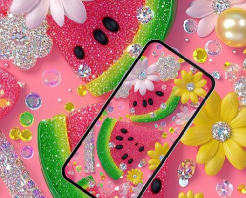 Favorite digital wallpaper designs cover photo collage