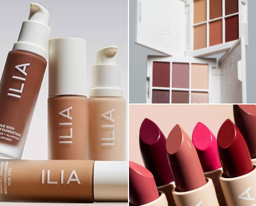 Golden Hour Glow: The Warm-Toned Clean Beauty Collection cover photo collage