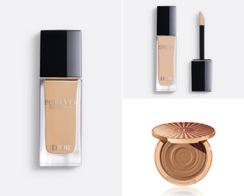 Makeup faves as a dry skin girlie cover photo collage