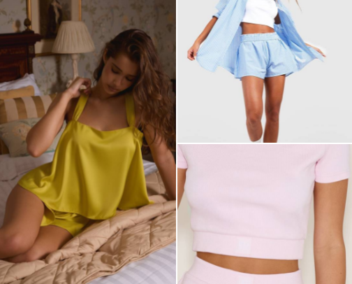 Chic Summer Loungewear cover photo collage