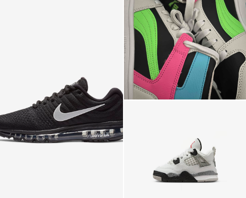 Shoes cover photo collage