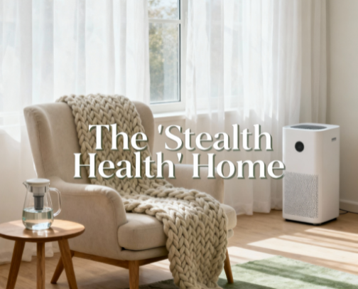The "Stealth Health" Home cover photo collage