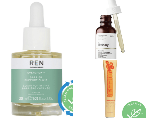 For sensitive skin cover photo collage