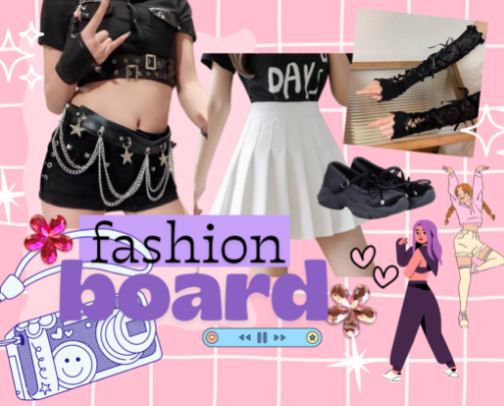 Fashion yang pernah aku beli cover photo collage
